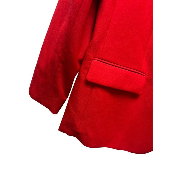 Pendleton Vintage Y2K Red Wool Oversized Blazer - Picture 3 of 8